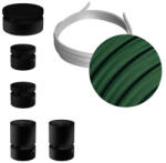 Creative Filé System Wiggle Kit - 3 m-es fényfüzér kábellel és 5 db beltéri fekete, különböző formájú fa alkatrésszel (CAT03-WIG-CM21)