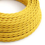 Creative Creative Cables textil lámpakábel Fényes kukoricasárga textil kábel - Az eredeti Creative-Cables - TM10 XZ3TM10 (XZ3TM10)