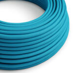Creative Creative Cables textil lámpakábel Fényes kék cián textil kábel XZ2RM11 (XZ2RM11)
