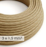 Creative Creative Cables textil lámpakábel Nagy keresztmetszetű elektromos kábel 3x1, 50 kerek XZ15RN06 (XZ15RN06)