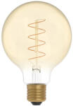 Creative-Cables LED arany izzószálas izzó, ívelt spirál alakú, G95, 4 W, 250 lm, E27, 1800 K, szabályozható - C06 (BB-C06)
