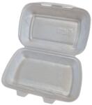  Habdoboz HP3 habtál 24cmx14, 5cm ételes elviteles doboz fehér street food (SZID-02654)