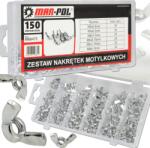 Mar-Pol Set de piulițe fluture - 150 de piese (M66475)