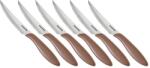 Tescoma Steakkés 12 cm 6 db barna rozsdamentes acél és műanyag PRESTO 863056.35 (863056.35)
