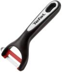 Tefal Zöldséghámozó 14 cm rozsdamentes és műanyag fekete / piros Ingenio K2071814 (K2071814) - netedeny