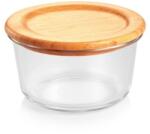 Tescoma Üveg tárolóedény 0, 8 l kerek bambusz ONLINE 900848.00 (900848.00)