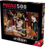 Anatolian Пъзел, Anatolian, Котенца в библиотеката, 500 части (P3618)