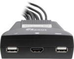 Inter-Tech Switch Inter-Tech LS-21HA HDMI, 2 Port, Kunststoff retail (88887340)