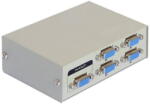 DELOCK Switch DELOCK VGA 4 intrări -> 1 Iesire manual (87635)