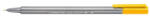 STAEDTLER Tűfilc, 0, 3 mm, STAEDTLER "Triplus 334", napsárga