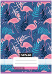 Nebulo Nebulo: Tűzött 3. osztályos flamingó mintás vonalas füzet 12-32 A/5