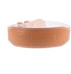 GymBeam Fitness Leather Belt Brown XXL