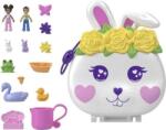 Mattel Mattel Polly Pocket: Virágoskert - Kompakt nyuszival (HKV36)