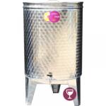 Panka bortartály inox 260L-es (14538)