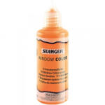 Stanger Kreatív üvegmatrica festék 80 ml neon narancssárga (300036) (300036)