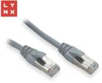 LYNX UTP CAT5E Összekötő Szürke 50cm LX-FTP5E-0050-GREY (LX-FTP5E-0050-GREY)
