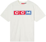 CCM Heritage 3 Block Blanc Férfipóló XXL