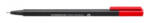 STAEDTLER Tűfilc, 0, 3 mm, 'Triplus 334', piros (TS3342) (TS3342)