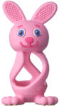 Brush-baby Bobbie Bunny rágóka, rózsaszín, 0-3 éves korig