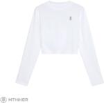 On Running On Train Long-T Crop Graphic női póló, fehér (S)