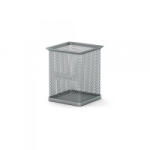 ErichKrause Írószertartó fémhálós 8x9.5 cm ezüst (22504) (22504)