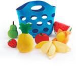 Hape Set fructe Hape E3169 pentru copii cos din fetru fructe moi si usor de curatat (E3169)