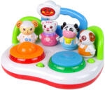 LEAN Toys Zenei DJ Pult Játék Gyerekeknek - Állatok, Fények, Hangok (5904665999745)