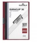 DURABLE Clip-mappa Duraclip A/4 60 lapig padlizsán (220931) (220931)
