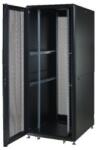 Security Professionals Комуникационен шкаф Security Professionals MR. GTS42U61.01, 19", 42U, 610 x 1000 x 2028, свободностоящ, товароносимост 2000кг, вентилационни отвори, черен (MR.GTS42U61.01)