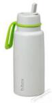 b.box termosz szívószállal, 1 l, szürke/zöld - digitalko