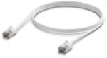 Ubiquiti Patch Cord Ubiquiti Unifi Premium Patch, Cat. 6a, F/UTP, 1 m, White (UACC-Cable-P-Outdoor-C6A-1M-W)