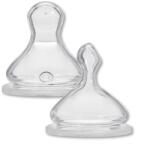 Baby-Nova Biberon din silicon pentru piure Baby Nova - Mărimea 2, 2 buc (13230)