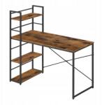  Számítógépasztal Max 4.0 rusztikus lábak fekete (BIURKO_NOWOCZESNE_DO_POKOJU_BIURA_SALONU)