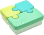 Melii Recipiente pentru depozitarea alimentelor Мelii - Puzzle, 3 buc, albastru-verde (3924104000)
