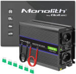 Qoltec Feszültség átalakító 12V 230V 1500W/3000 Usb Qoltec lakókocsi Ups kemping