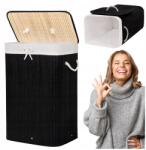 Springos Bambusz Szennyestartó Kosár Játék Fedéllel Nagy 72L-ES Láda (HA0077)