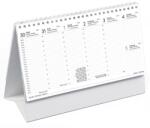 TOPTIMER Asztali naptár kép nélküli TOPTIMER T055 álló fehér lapos papír táblás 2026. T550P-00P (T550P-00P)