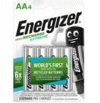 Energizer 4x Akkumulátor Energizer Extreme Aa HR6 2300mAh Erős (E300624604)