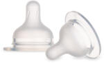 Canpol Силиконови биберoни Canpol- S-образно шише, 3 m+, 2 брoя (59/892C)