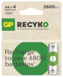 GP Batteries B25274 ReCyko NiMH akkumulátor HR6 AA 2600mAh 4db/BL (B25274)