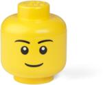  LEGO® Fiú minifigura fej tároló, kis méret (40311724)