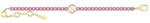 Guess Bratara Guess Paradise tennis cu cristale JUBB05142JWYGFC