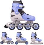 inSPORTline Állítható 4 az 1-ben korcsolya inSPORTline Foursimo, Comfort Fit illeszkedés, MicroLock biztonsági csat, AdjusTouch méretbeállító gomb M (33-37) (29137-M)