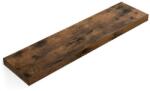 VASAGLE Fali polc 80 cm rusztikus barna (LWS28BX)