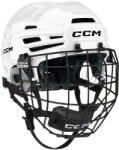 CCM Cască de hochei FTW Combo White Senior M/L
