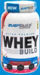 Everbuild Nutrition - Ultra Premium Whey Build - 2 Lbs - Strawberry Banana Smoothie íz - 908 G