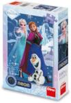 Dino Puzzle Dino Frozen: Surori Magice neon 100 piese XL (394223) Puzzle