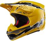 Alpinestars Supertech S-M10 Ampress motokrossz bukósisak fekete-sárga