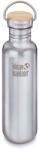 Klean Kanteen Reflect w/Bamboo Cap 800 ml rozsdamentes acél palack ezüst