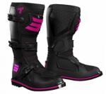 Shot Race 2 gyerek motoros csizma fekete-rózsaszín - motozem - 46 020 Ft